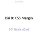 Bài giảng CSS - Bài 8: CSS Margin