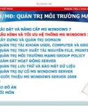 Bài giảng Quản trị môi trường mạng server: Bài 2 - TC Việt Khoa