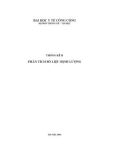 Thống kê II - Phân tích số liệu định lượng