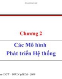 Chương 2: Các Mô hình Phát triển Hệ thống