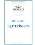 Bài giảng Lập trình C#: Phần 1 - ĐH Phạm Văn Đồng