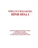 TÓM TẮT BÀI GIẢNG HÌNH HOẠ 1