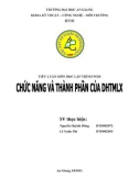 Chức năng và thành phần của DHTMLX