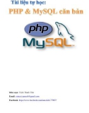 Tài liệu tự học: PHP & MySQL căn bản