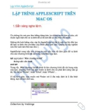 Lập trình AppleScript trên Mac OS part 2