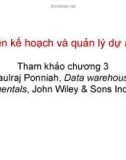 Bài giảng Chương 4: Lên kế hoạch và quản lý dự án