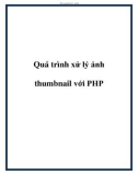 Quá trình xử lý ảnh thumbnail với PHP.