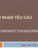 Bài giảng Thu nhận yêu cầu: Giới thiệu môn học - Trần Thị Kim Chi