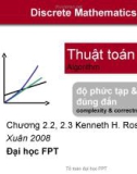 Thuật toán: Độ phức tạp và tính đúng đắn