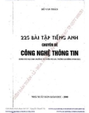 225 bài tập tiếng anh chuyên đề công nghệ thông tin: phần 1