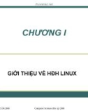 Bài giảng Hệ điều hành Linux - Chương 1: Giới thiệu Hệ điều hành Linux