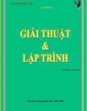 BÀI GIẢNG GIẢI THUẬT VÀ LẬP TRÌNH - QUY HOẠCH ĐỘNG - LÊ MINH HOÀNG - 1