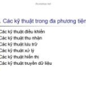 Bài giảng Công cụ Multimedia: Chương 3 - Trần Nguyên Ngọc