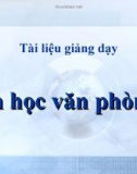 Giáo án - Tin học văn phòng