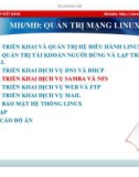 Bài giảng Quản trị mạng Linux: Bài 4 - TC Việt Khoa