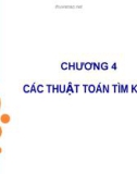 Bài giảng Chương 4: Các thuật toán tìm kiếm