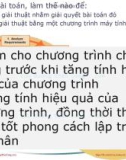 Bài giảng Kỹ thuật lập trình: Chương 3 - TS. Vũ Hương Giang (Phần 2)