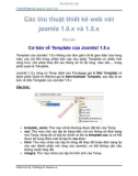 Thủ Thuật Thiết Kế Web Với Joomla 1.0x và 1.5x part 22