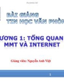 Bài giảng Tin học văn phòng 2: Chương 1.2 - Nguyễn Anh Việt