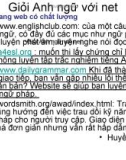 Một số trang web có chất lượng