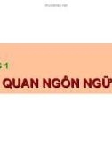 Bài giảng Nhập môn java - Chương 1: Tổng quan ngôn ngữ java