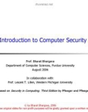 Computer Security: Chapter 1 - Introduction to Computer Security