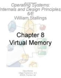 Lecture Operating systems: Internals and design principles (6/E): Chapter 8 - William Stallings