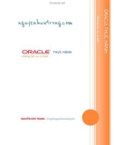 oracle thỰc hÀnh - những tác vụ cơ bản