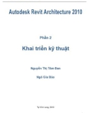 Autodesk Revit Architecture 2010-Phần 2