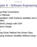 Lecture Introduction to programming with Java - Chapter 8: Software engineering