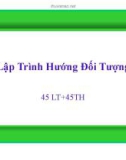 Bài giảng Lập trình hướng đối tượng - Chương 1: Tổng Quan về phương pháp luận hướng đối tượng