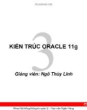 Bài giảng Hệ quản trị cơ sở dữ liệu Oracle: Chương 3 - Ngô Thùy Linh