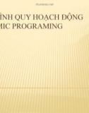 Lập trình quy hoạch động Dynamic programing