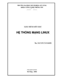 Giáo trình: Hệ thống mạng Linux (ThS. Nguyễn Tấn Khôi)