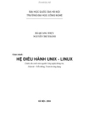 Giáo trình Hệ điều hành Unix - Linux - Hà Quang Thụy, Nguyễn Trí Thành