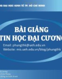 Bài giảng Tin học đại cương: Giới thiệu - ThS. Thái Kim Phụng