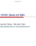 Lập trình Java cơ bản : Xử lý ngoại lệ part 1