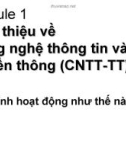 Giới thiệu về Công nghệ thông tin và truyền thông (CNTT-TT)