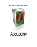 Giới thiệu về AppLocker – Phần 4