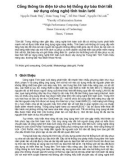 Cổng thông tin điện tử cho hệ thống dự báo thời tiết sử dụng công nghệ tính toán lưới