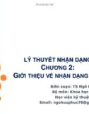 Bài giảng Lý thuyết nhận dạng – Chương 2: Giới thiệu về nhận dạng mẫu