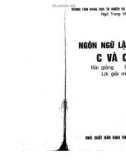 ngôn ngữ lập trình c và c++ (bài giảng, bài tập, lời giải mẫu)