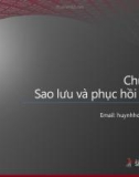 Bài giảng Hệ quản trị cơ sở dữ liệu: Chương 2 - Huỳnh Học