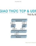 Bài giảng Mạng máy tính nâng cao - Chương 3: Giao thức TCP & UDP