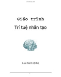 Giáo trình Trí tuệ nhân tạo