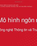 Bài giảng Xử lý ngôn ngữ tự nhiên (Natural language processing): Bài 2 - Viện Công nghệ Thông tin và Truyền thông