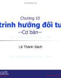 Bài giảng Kỹ thuật lập trình C/C++: Chương 10 (1) - Lê Thành Sách