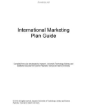 International Marketing Plan Guide