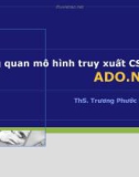 Tổng quan mô hình truy xuất CSDLADO.NET