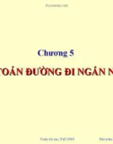 Bài giảng Toán rời rạc (Phần II: Lý thuyết đồ thị): Chương 5 - Nguyễn Đức Nghĩa